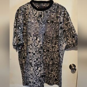 Vintage COOGI Mosaic Pattern Men's Tee - Size :: XXL